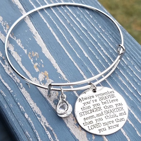 Charm bracelet, friend bracelet, brave, smart - Picture 3 of 3